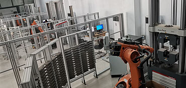 Полностью автоматизированная испытательная лаборатория в компании Liuzhou Iron & Steel