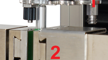 ISO 11040-4 Anexo G3 Fuerza de extracción del cuello adaptador luer lock